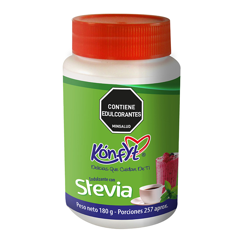 ENDULZANTE KONFYT STEVIA*180GR