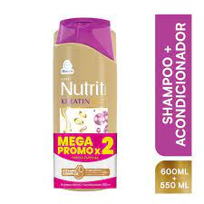 SHAM NUTRIT*600ML+ACON*550ML KERATI