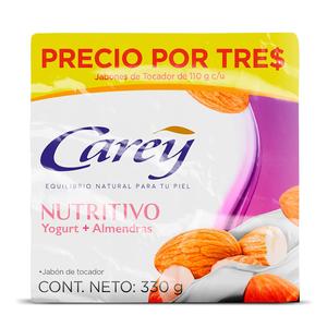 JABON BAÑO CAREY NUTRIT*110G*3U