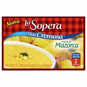 CREMA SOPERA MAZORCA * 6 PORCION
