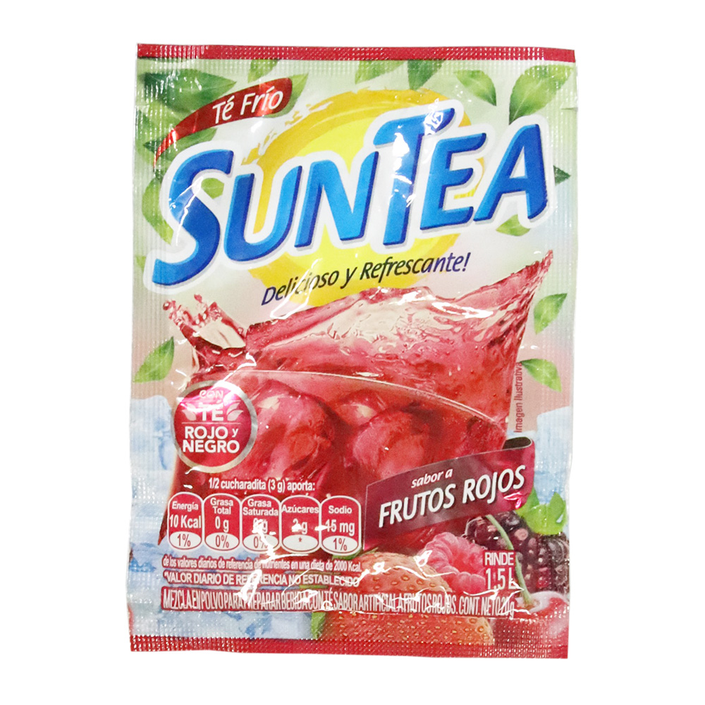 SUNTEA TE HELADO FRUTO ROJ*20*1.5L