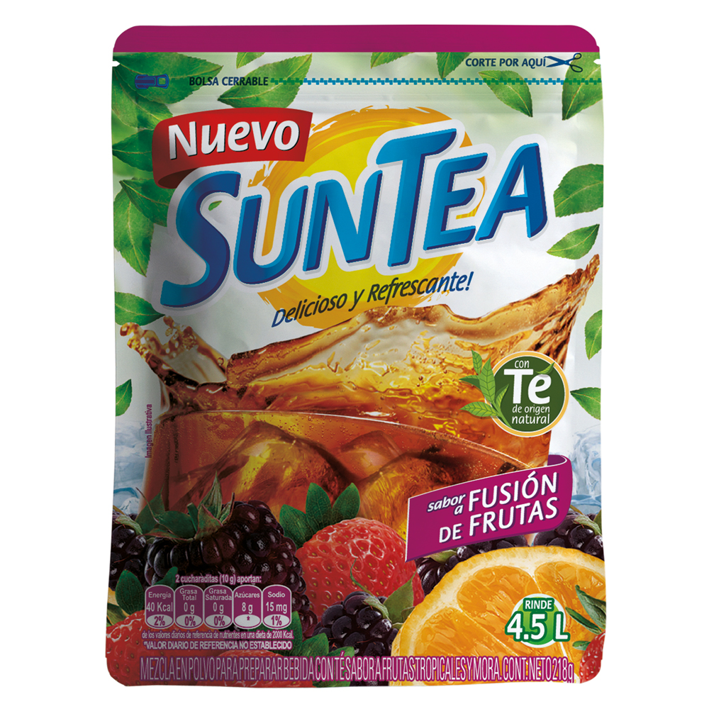 SUNTEA TE HELADO FUS FRUTAS*4.5L