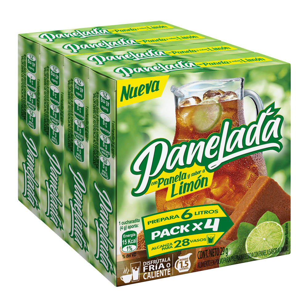 PANELADA 1.5 LITROS * 4 UNIDADES