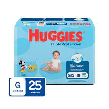 PAÑAL HUGGIES TRIPLE PRO ET G*25U