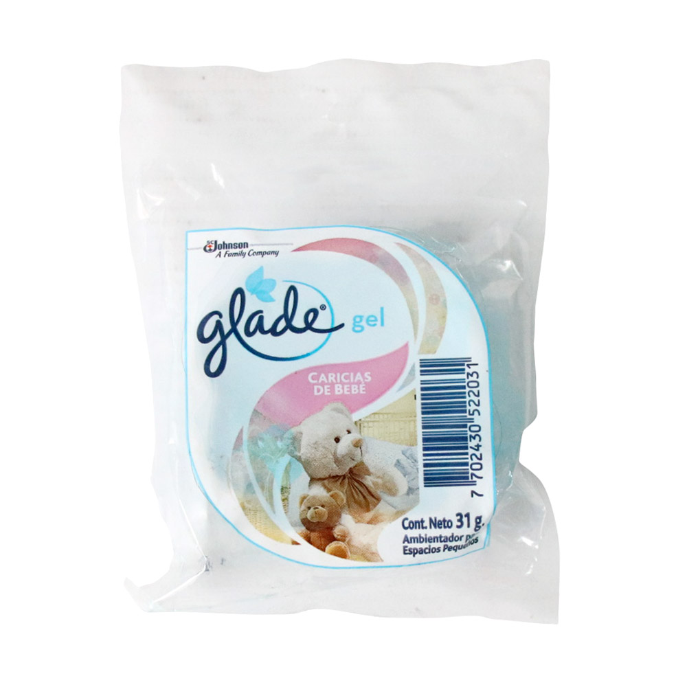 AMBIENTADOR GLADE GEL BEBE* 31G