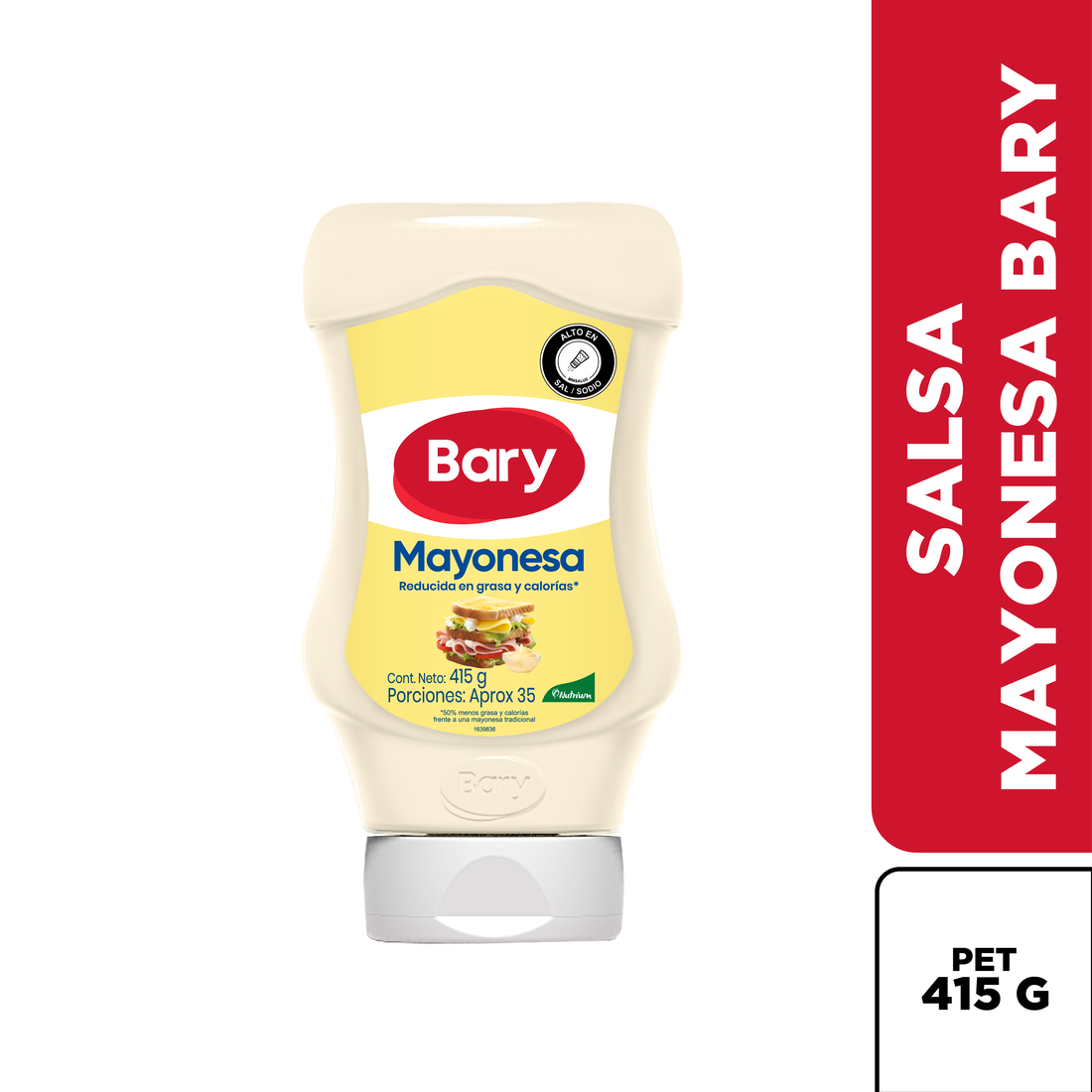 MAYONESA BARY PET * 415G