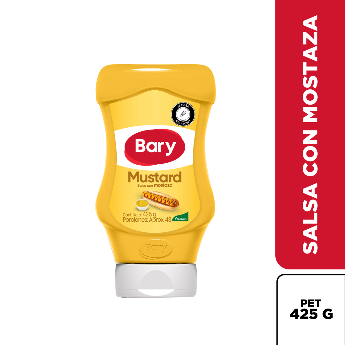 MOSTAZA BARY PET * 425G