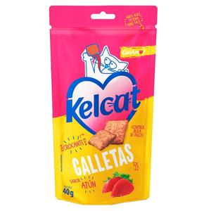 GALLETAS GATOS KELCAT ATÚN*40GR
