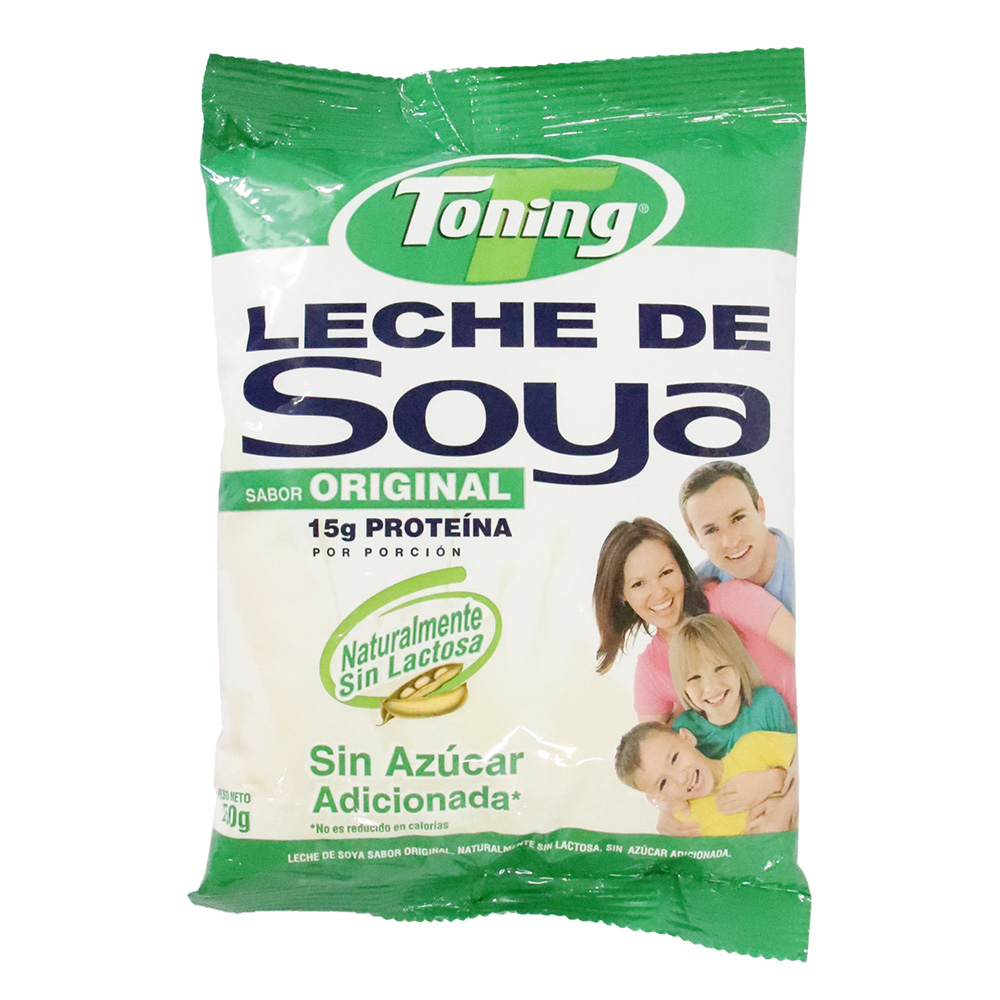 LECHE SOYA TONING ORIGINAL*250GR