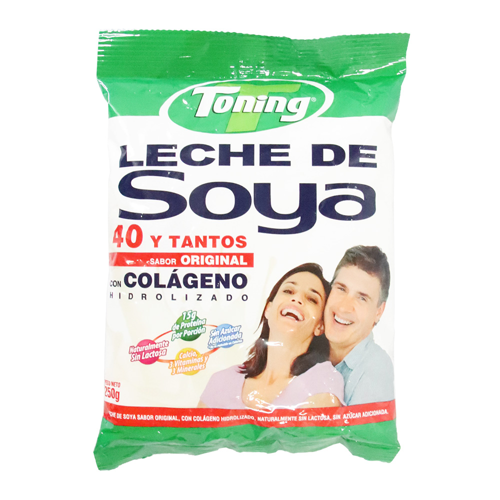 LECHE  SOYA TONING 40YTAN ORIG*250G