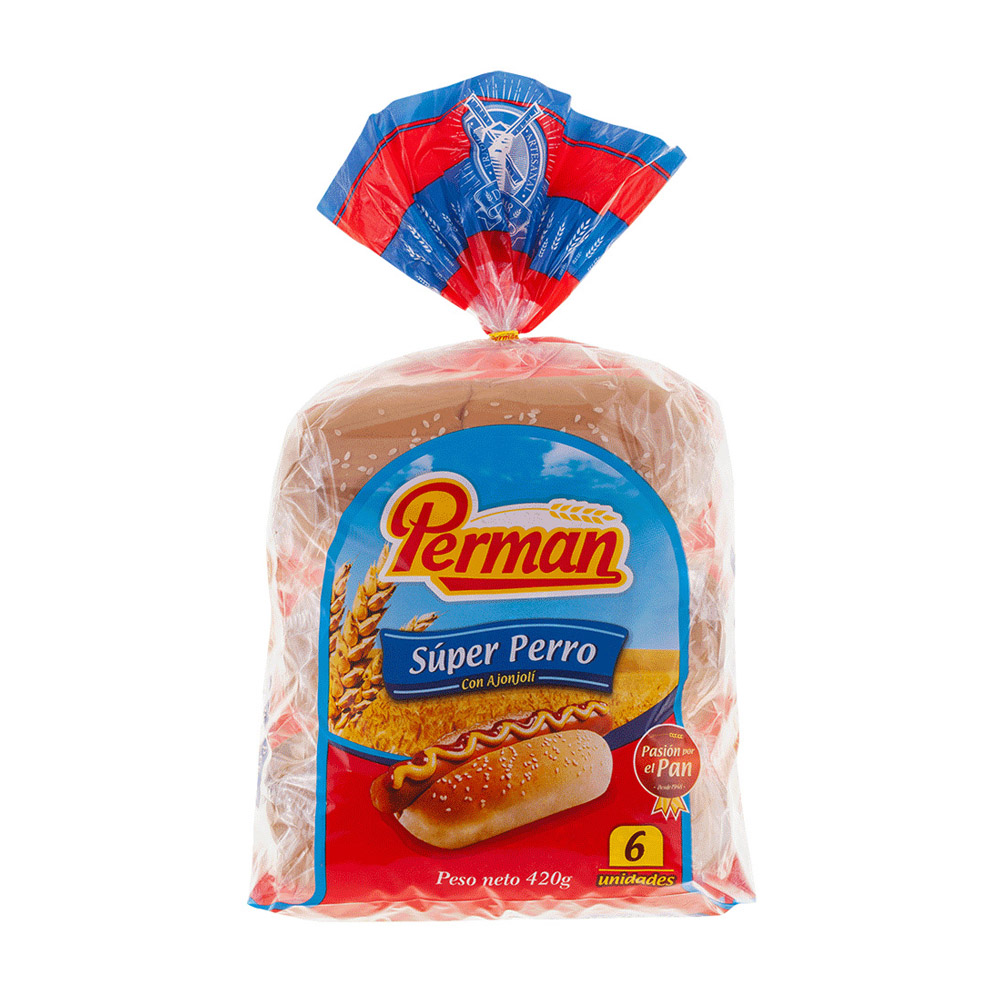 PAN SUPER PERRO PERMAN*420G