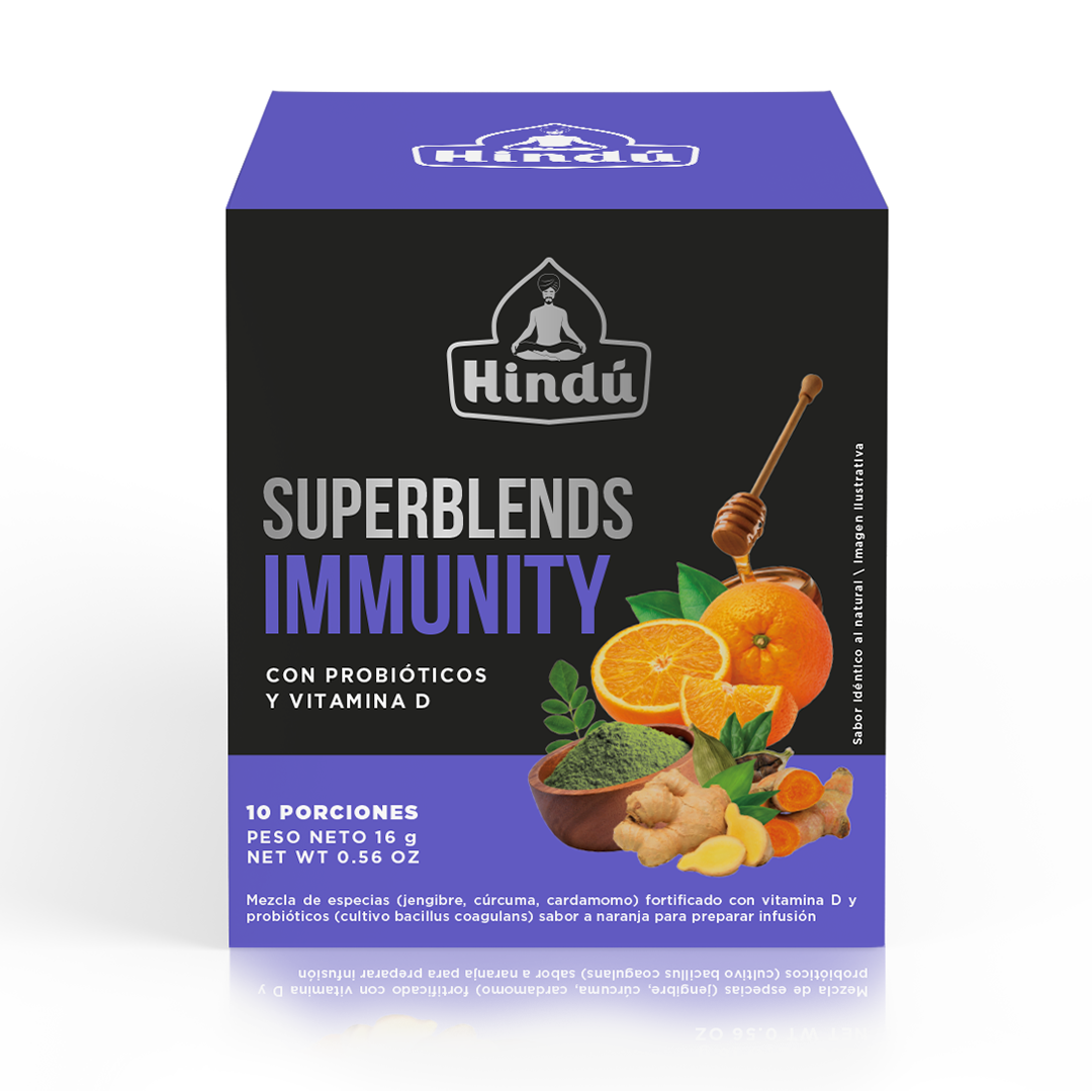 AROMATICA SUPERBLENDS INMUNIDAD*12 SOBRES