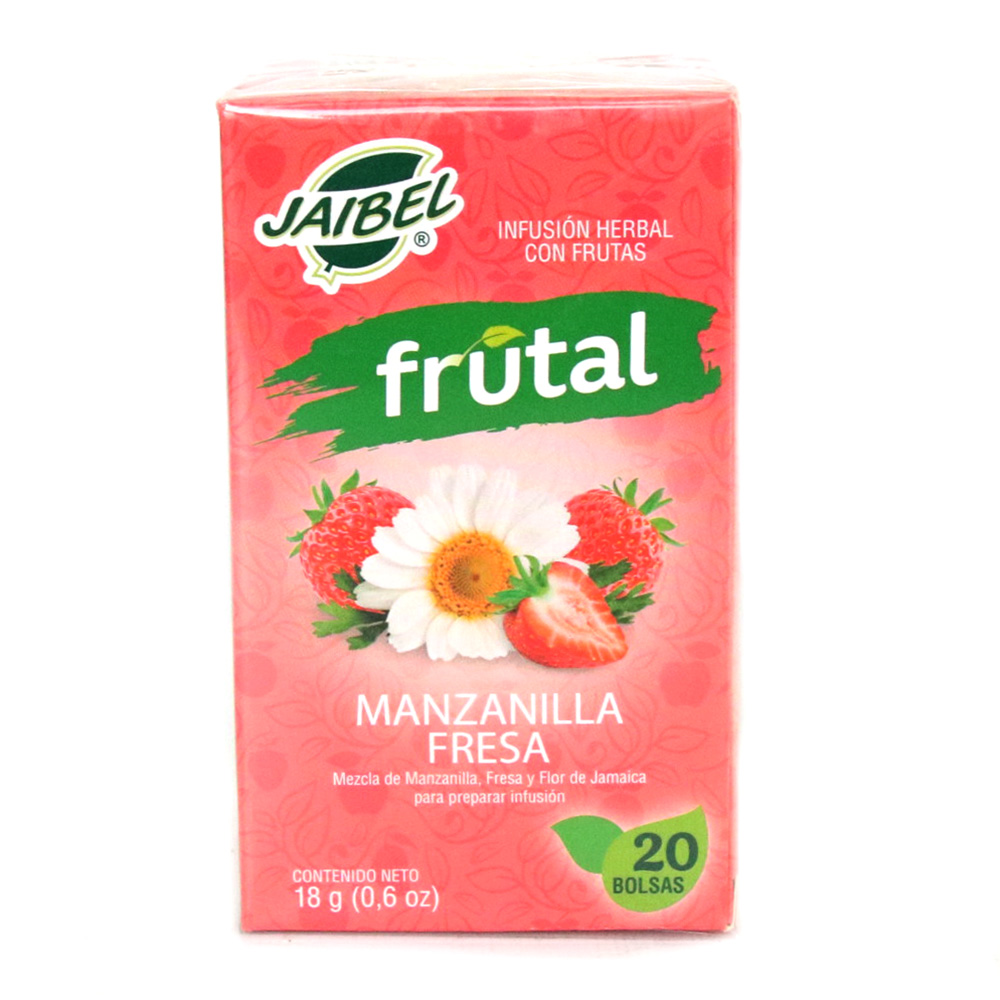 AROMATICA JAIBEL MANZA/FRESA*20BOL*