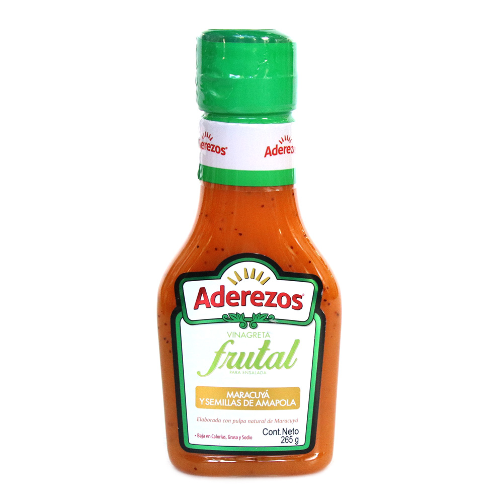 VINAGRETA ADEREZO MARACUYA* 265G