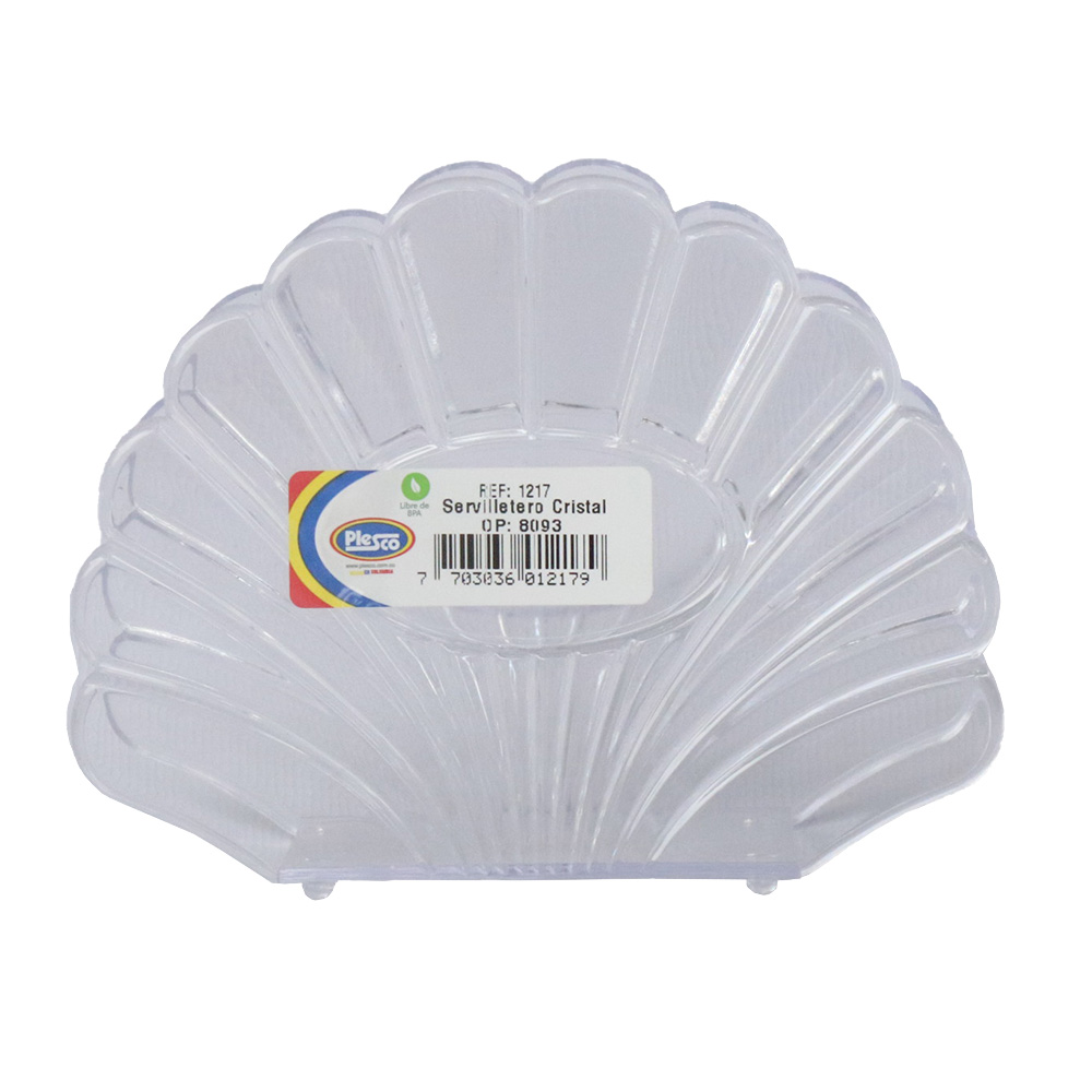 SERVILLETERO CRISTAL PLESCO