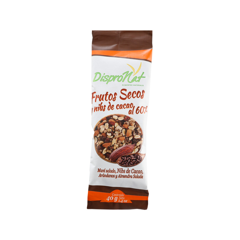 FRUTOS SECOS Y CACAO DISPRONAT*40GR