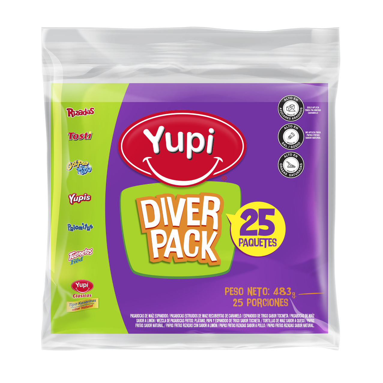 LONCHERA YUPI DIVERPACK*431G*22U