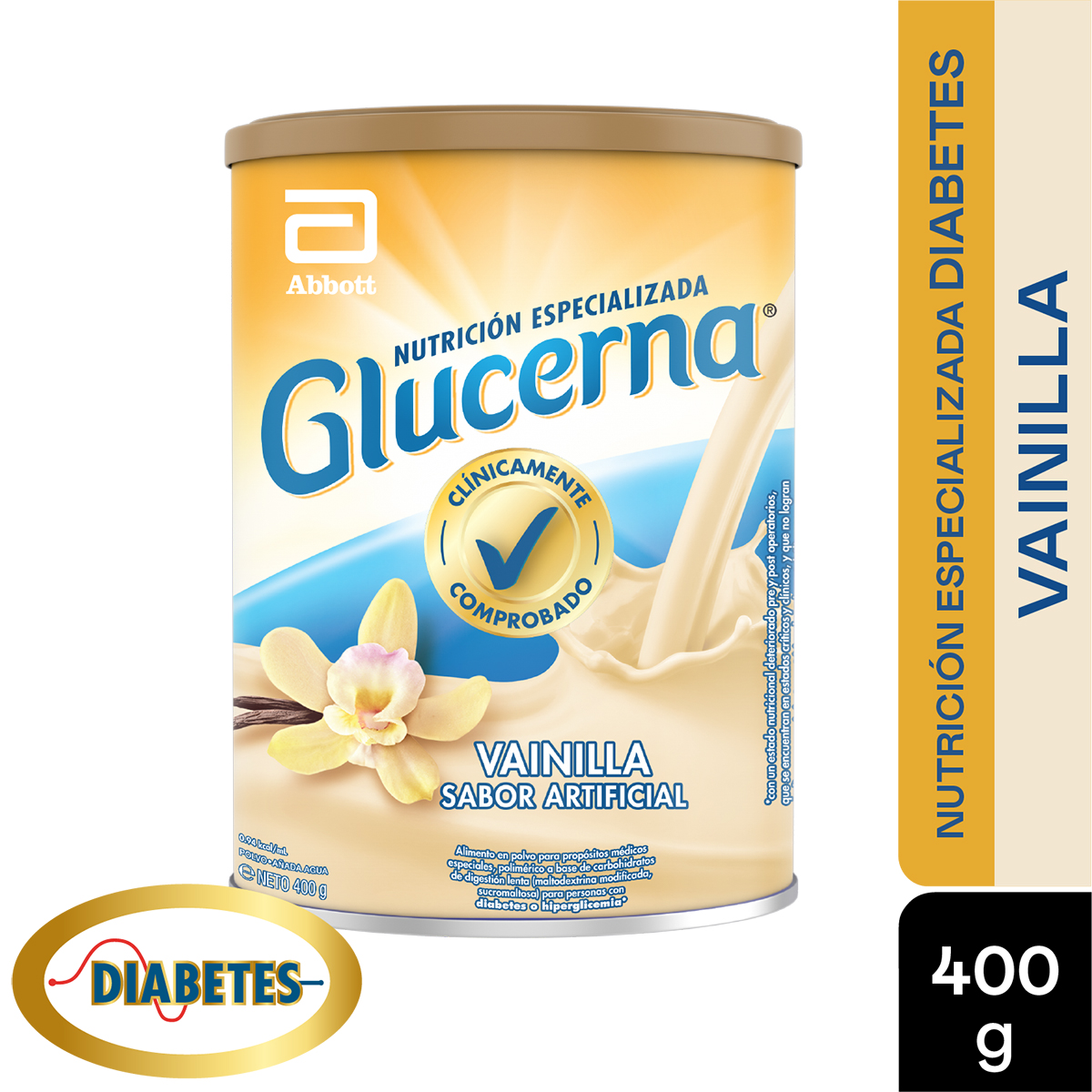 GLUCERNA LATA VAINI*400G