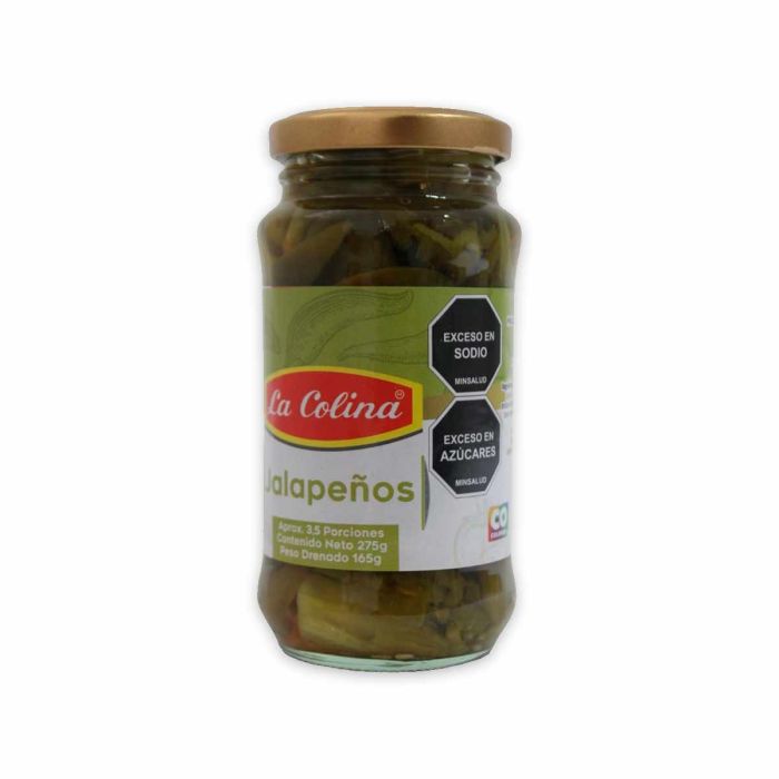 JALAPEÑOS LA COLINA X 275 GR