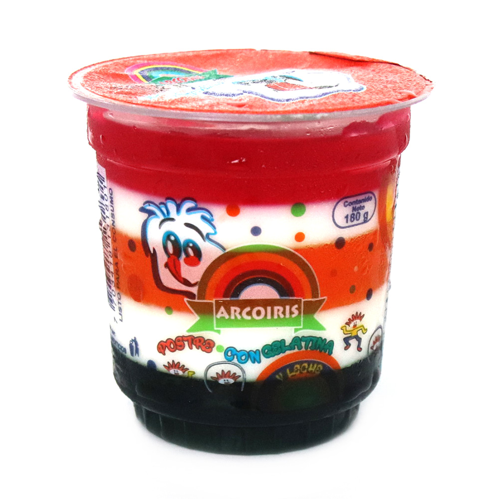 POSTRE ARCO IRIS DE LECHE*180G