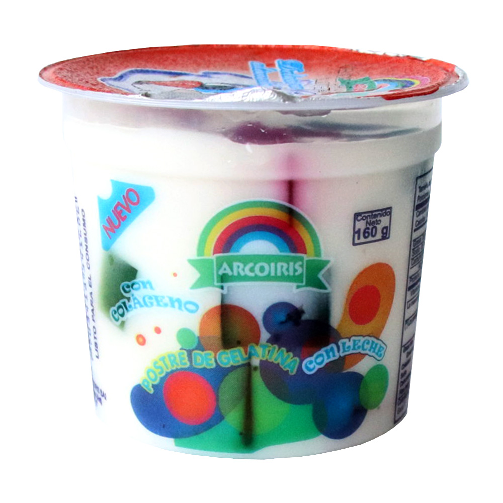 POSTRE ARCO IRIS DE LECHE*160G