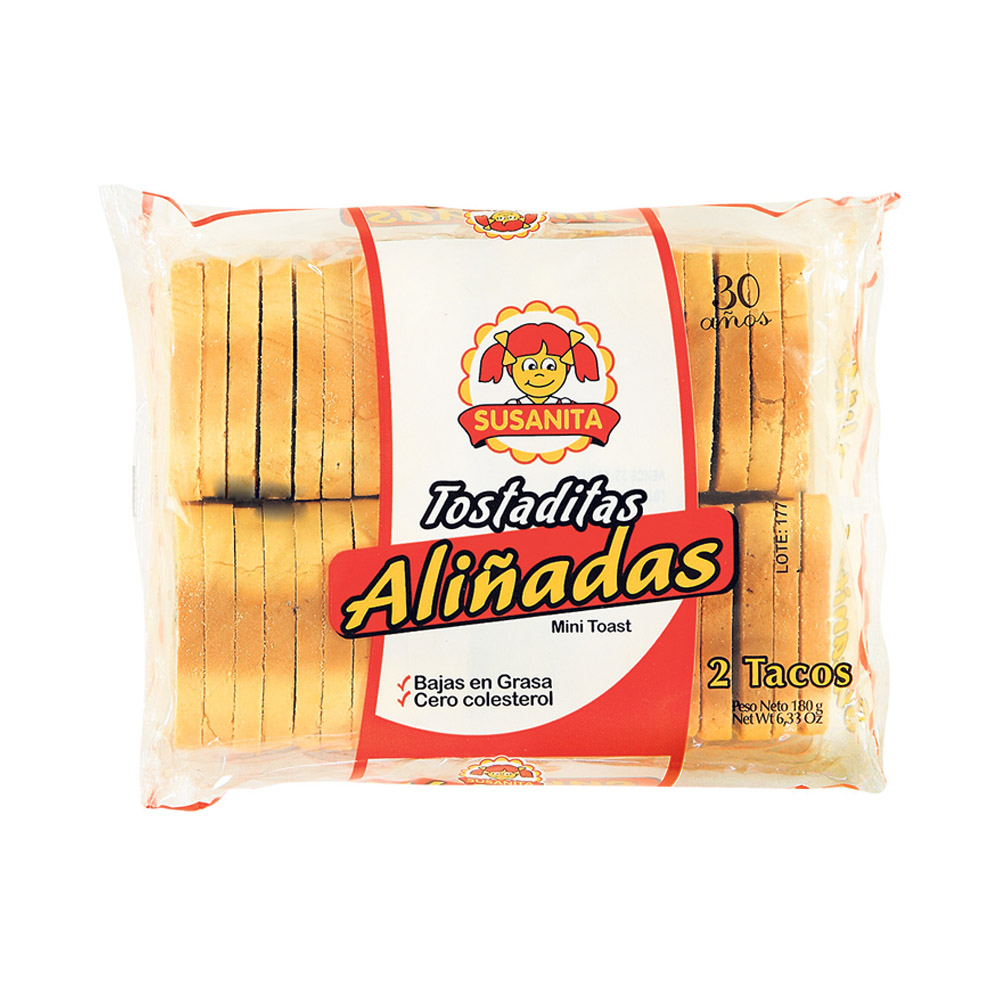 TOSTADAS SUSANITA ALIÑADA*180G
