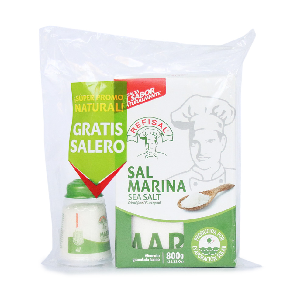 SAL MARINA CAJA*800G GT SALERO