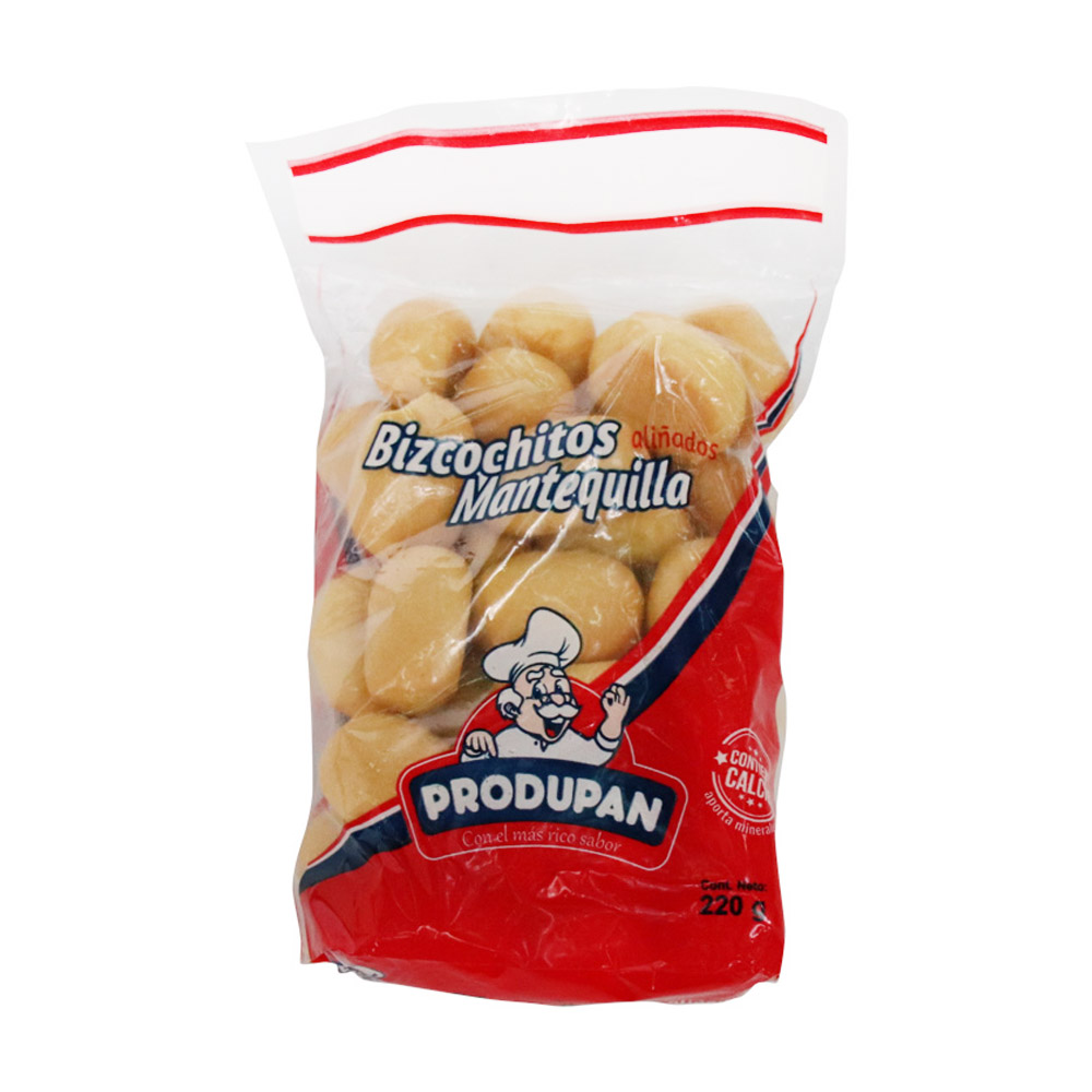 BIZCOCHITOS PRODUPAN ALIÑADO*220G