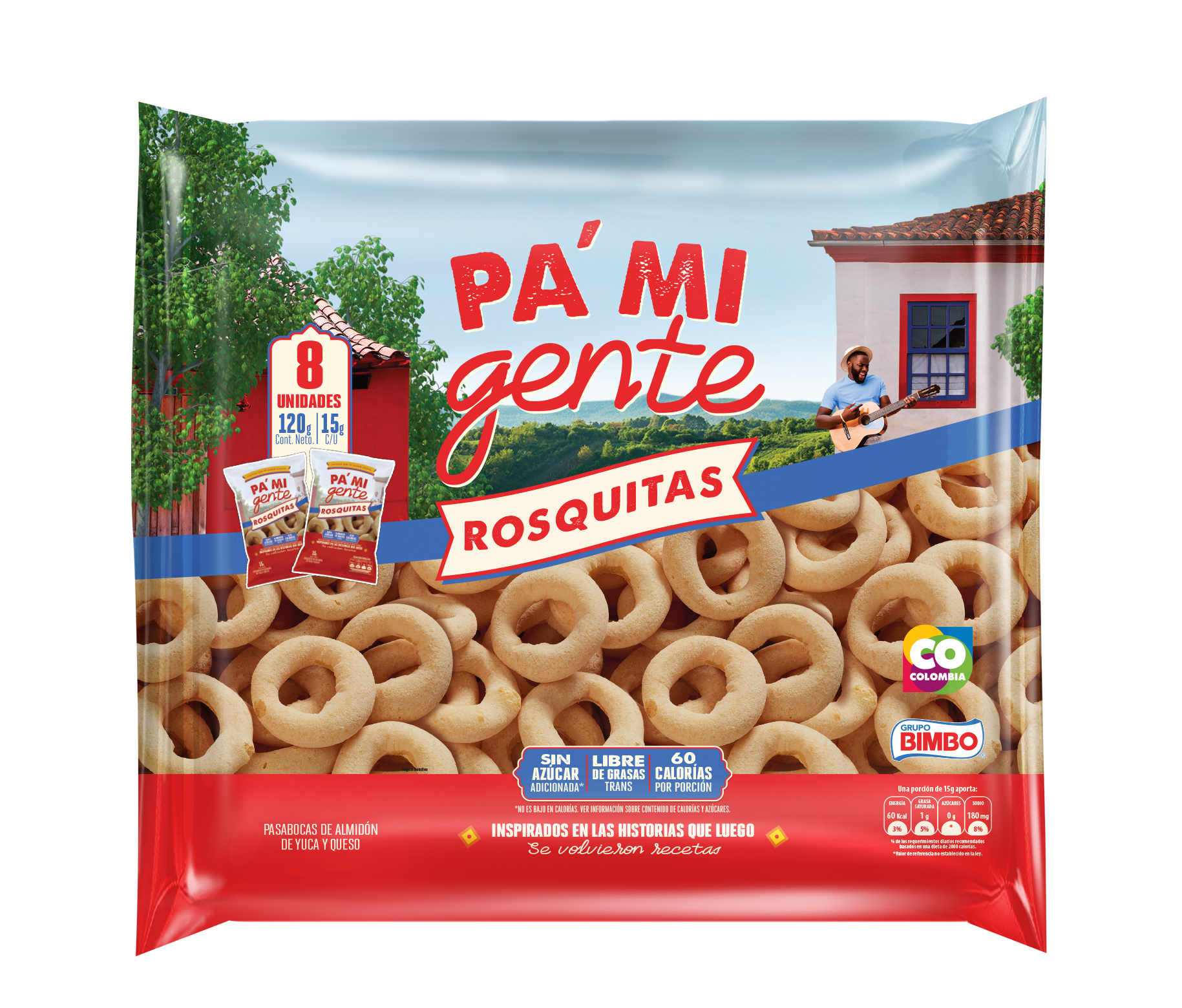 ROSQUITAS BIMBO*15G*8U