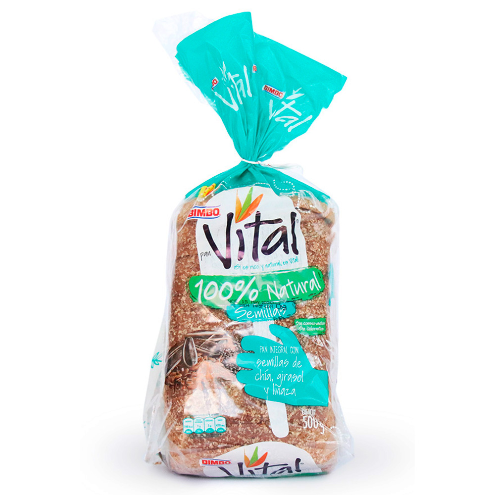 PAN TAJADO BIMBO SEMILLAS*460G