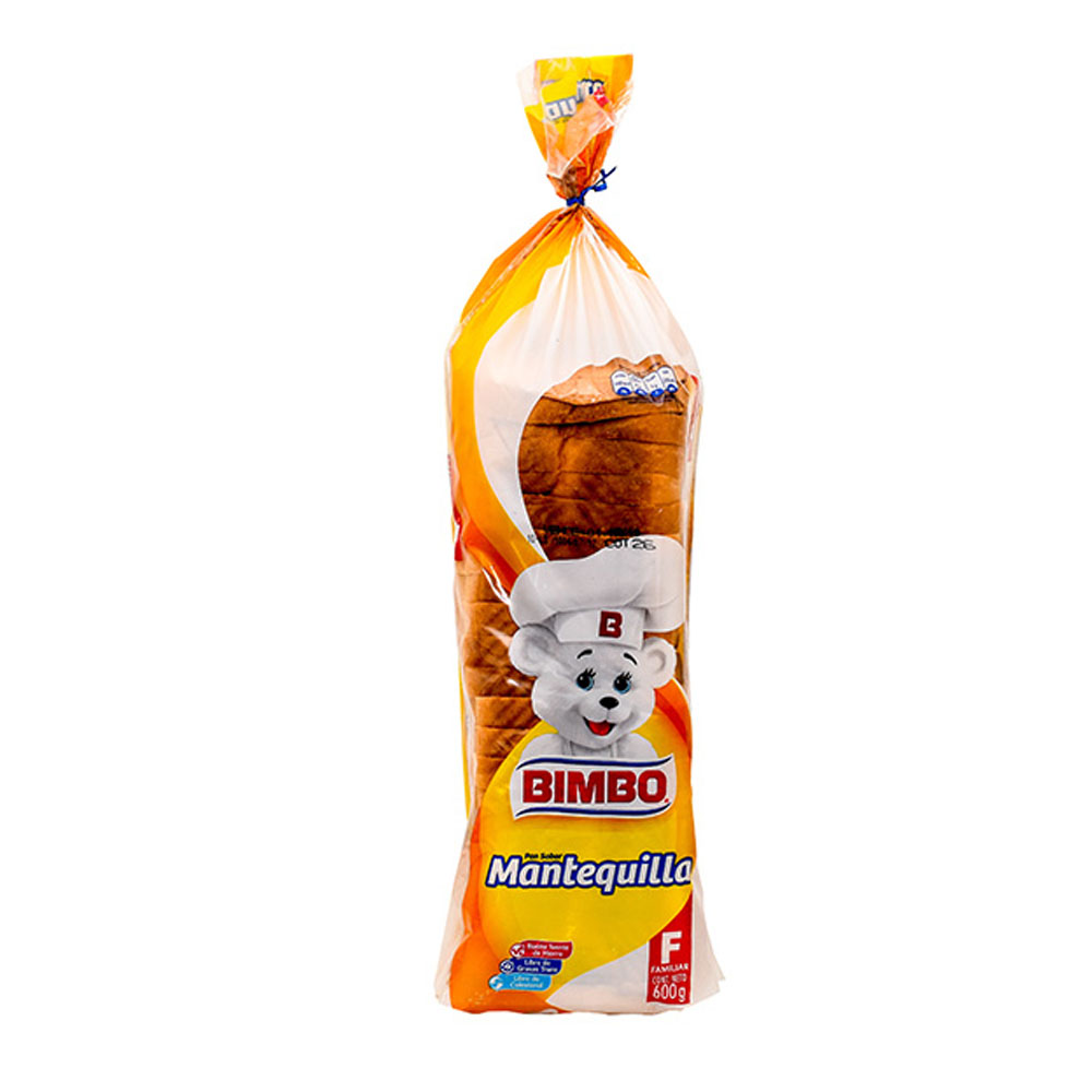 PAN TAJADO BIMBO MANTEQ*600G