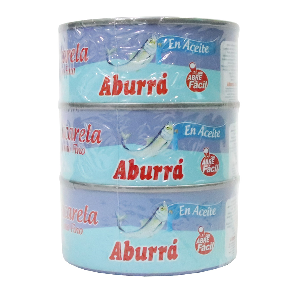 ATUN ABURRA MACA ACEITE*150G*3U