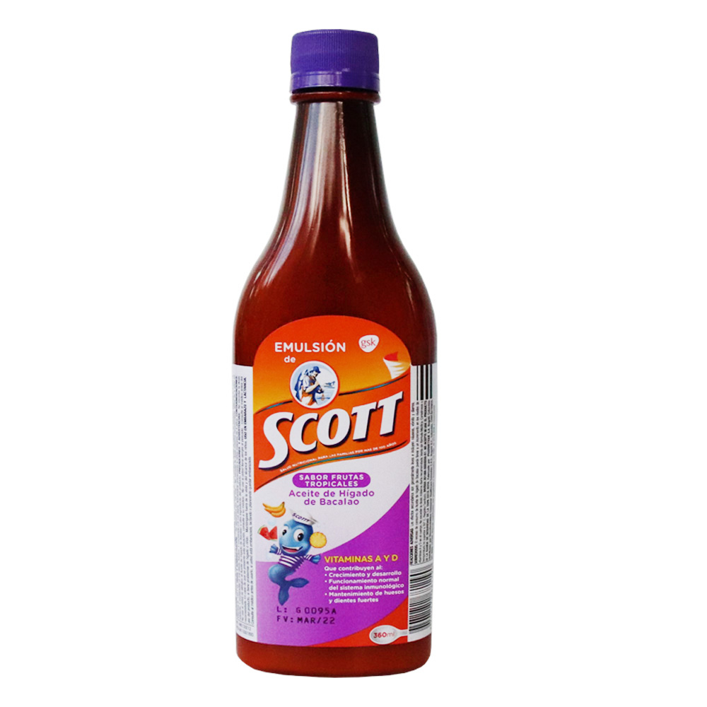 EMULSION DE SCOTT FTAS TROPI*360ML