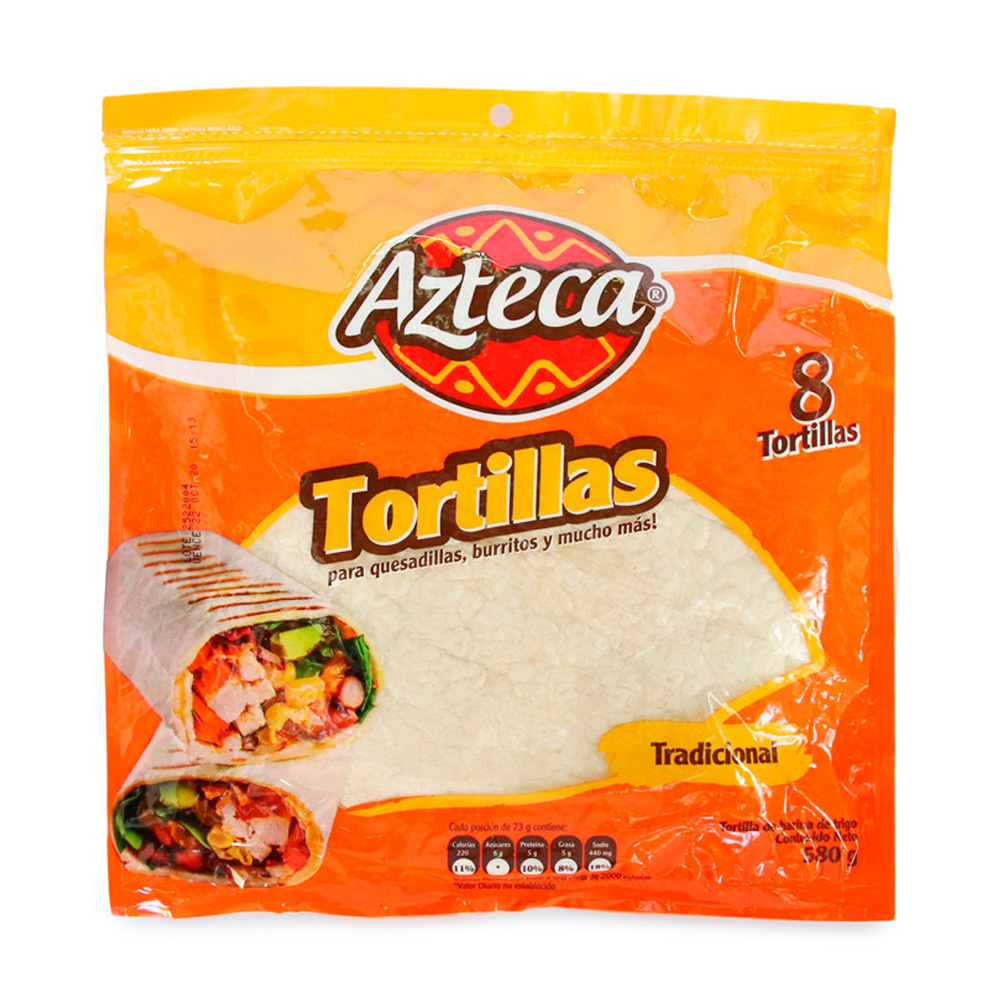 TORTILLA AZTECA TRADI*580G