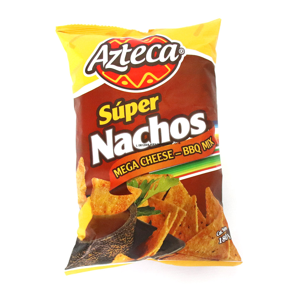 NACHOS AZTECA BBQ*180G