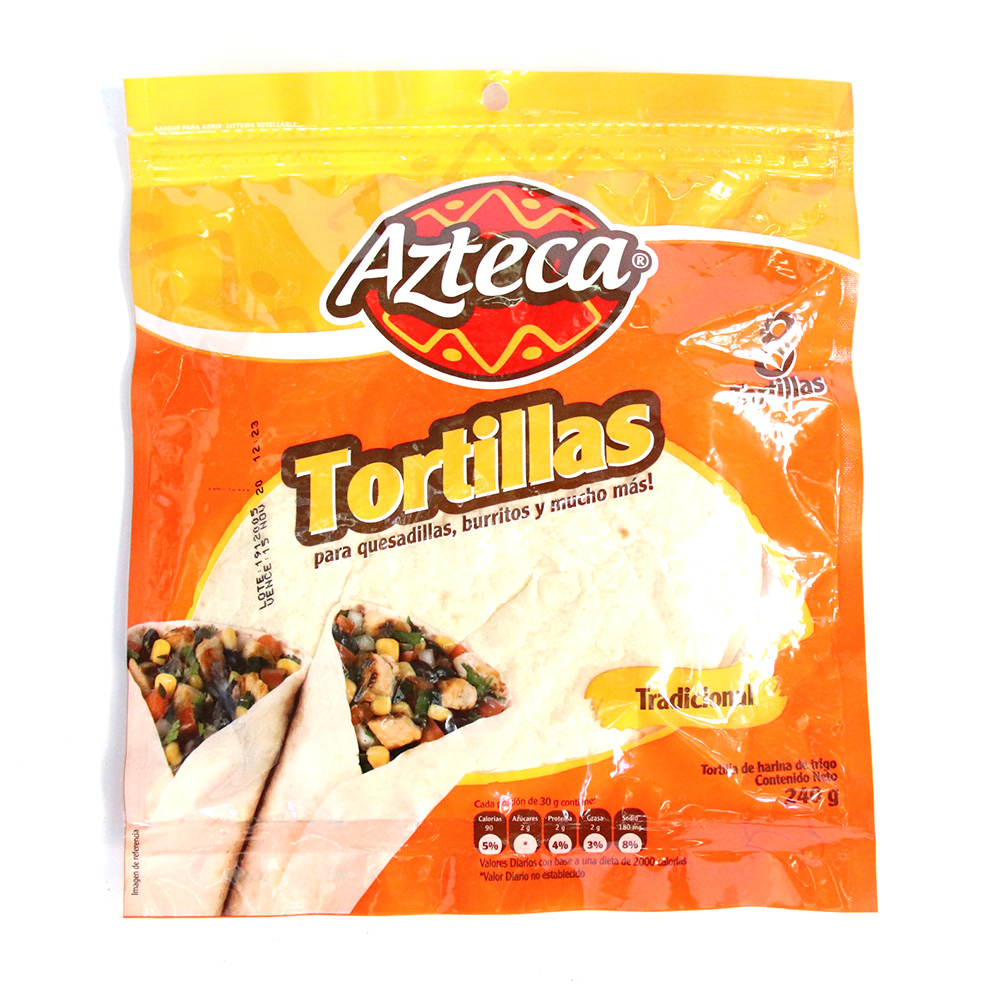TORTILLA AZTECA TRADI*240G