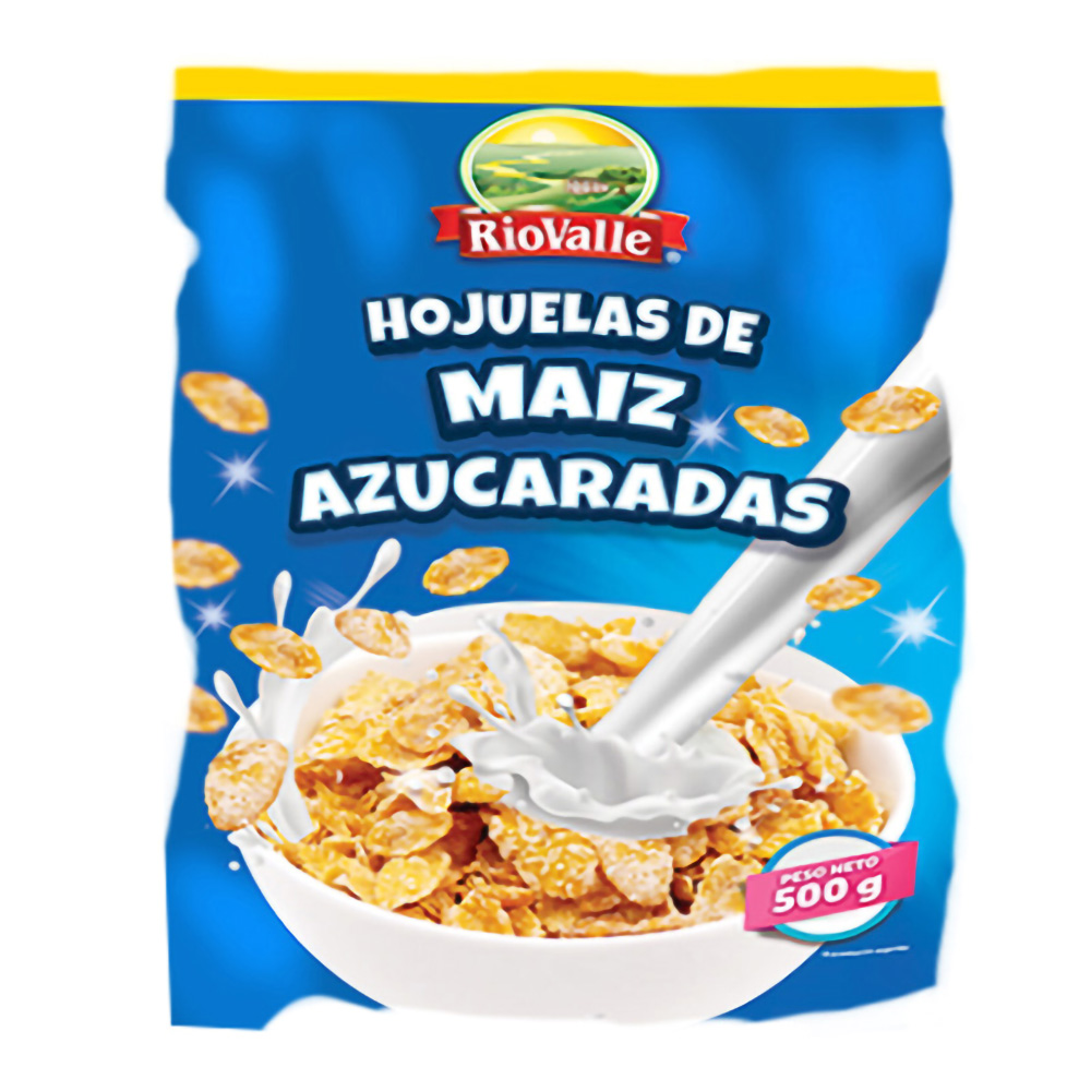 HOJUELA RIOVALLE MAIZ AZUC ECO*500GR