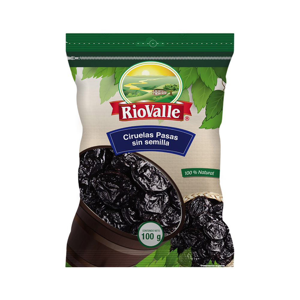 CIRUELAS PASAS RIOVALLE SIN SEMILLA*200GR