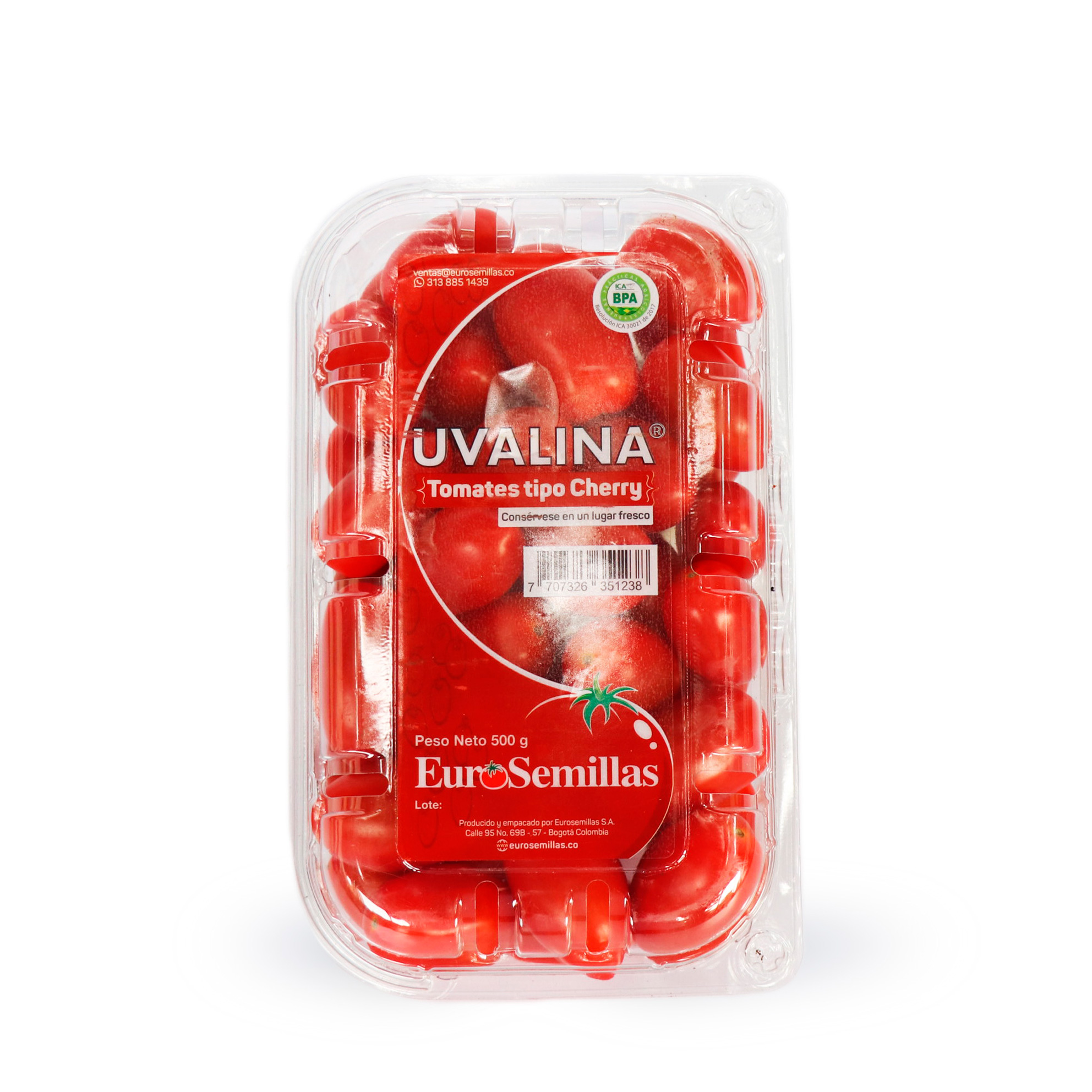 TOMATE UVALINA TIPO CHERRY*500G