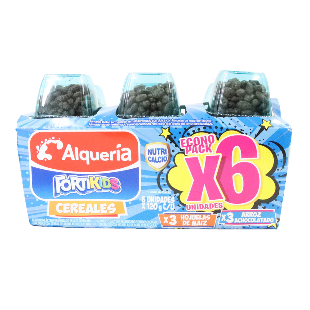 CEREAL ALQUERIA FORTIKIDS*120G*6U