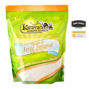 HARINA DE ARROZ INTEGRAL KARAVANSAY*500GR
