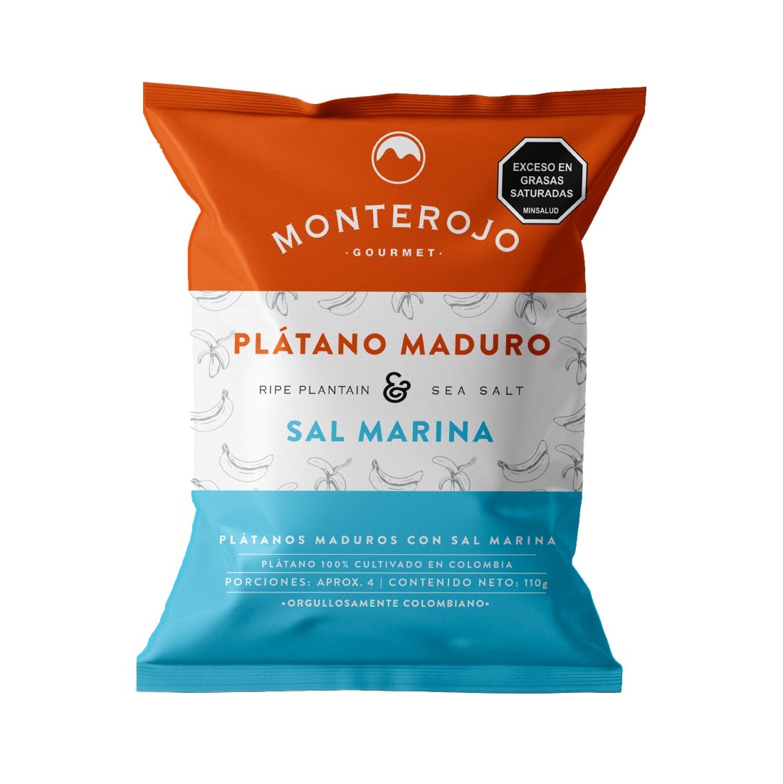 PLATANOS MONTE ROJO MADUROS*110G