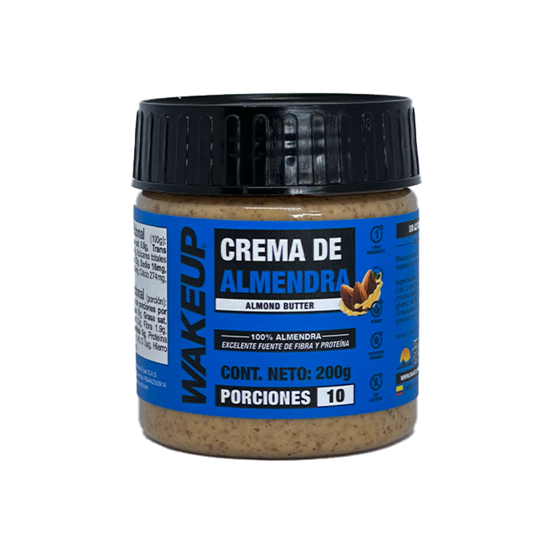 CREMA ALMENDRA WAKEUP*200GR