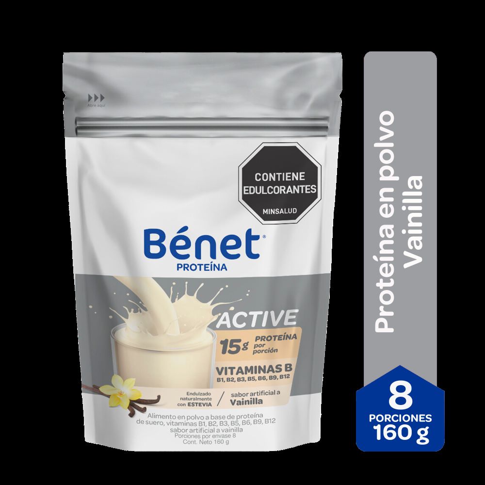 PROTEINA BENET VAINILLA*160GR