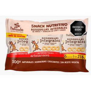 ROSQ NATURELA NATURAL*36GR*6UN