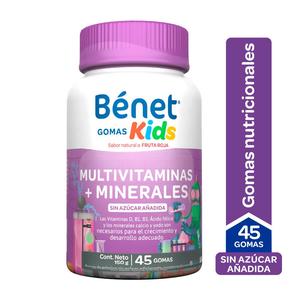 GOMAS BENET KIDS MULTIVI/MINER*150G