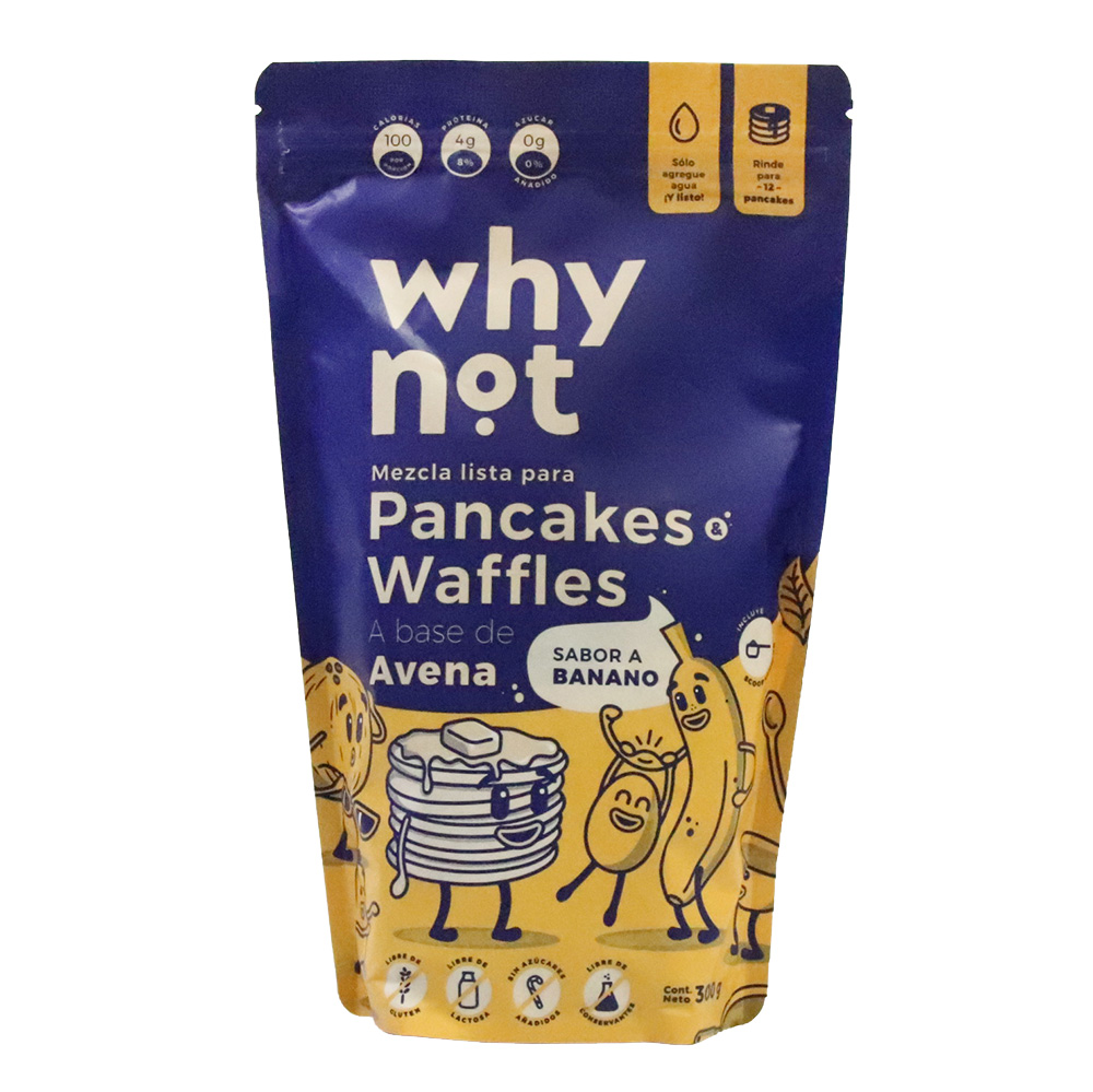 HARINA PANCAKES PARANICE BANANO*300G
