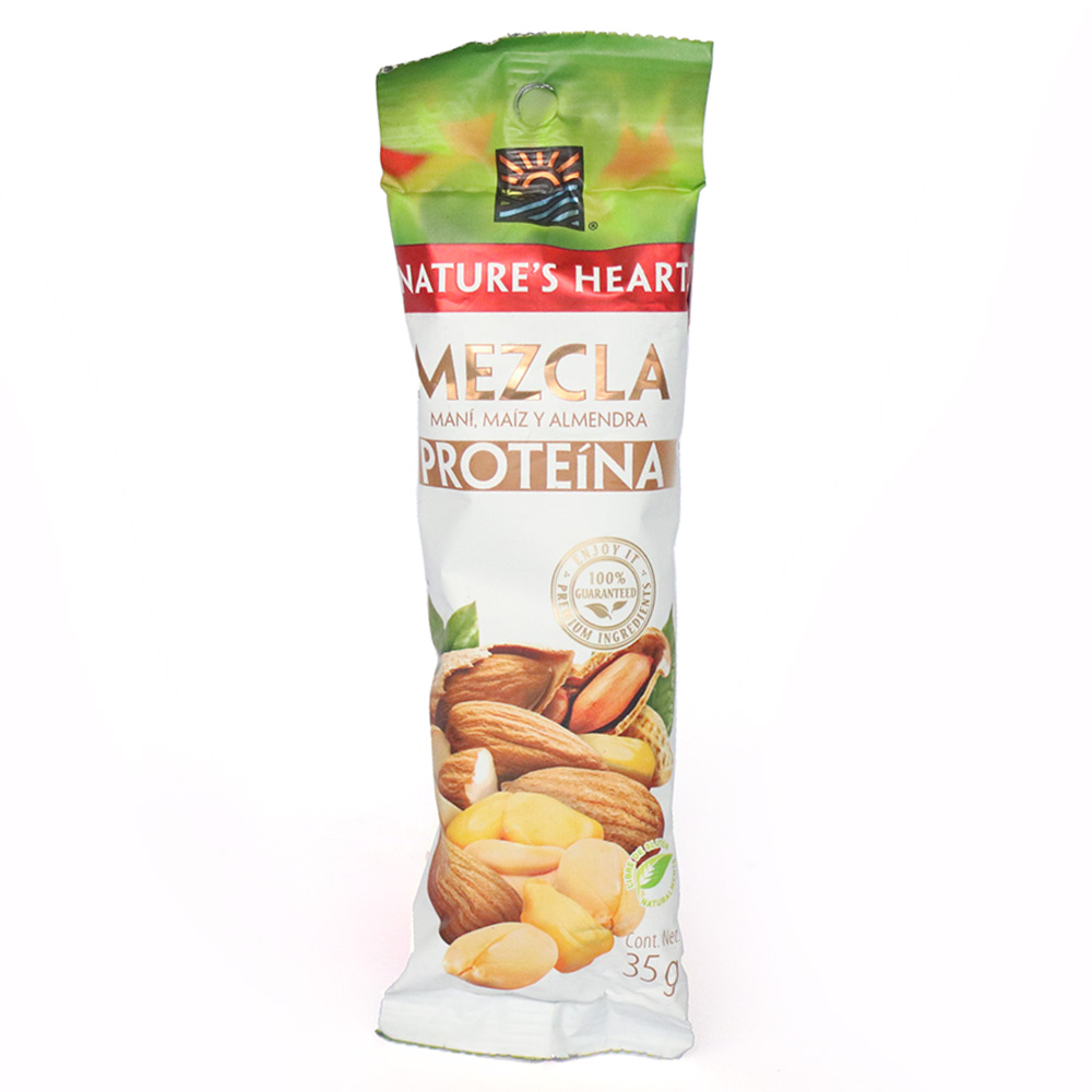 MEZCLA PROTEINA NATURES HEART*35G