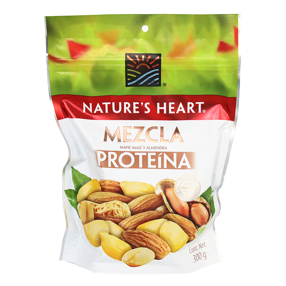 MEZCLA PROTEINA NATURES HEART*300