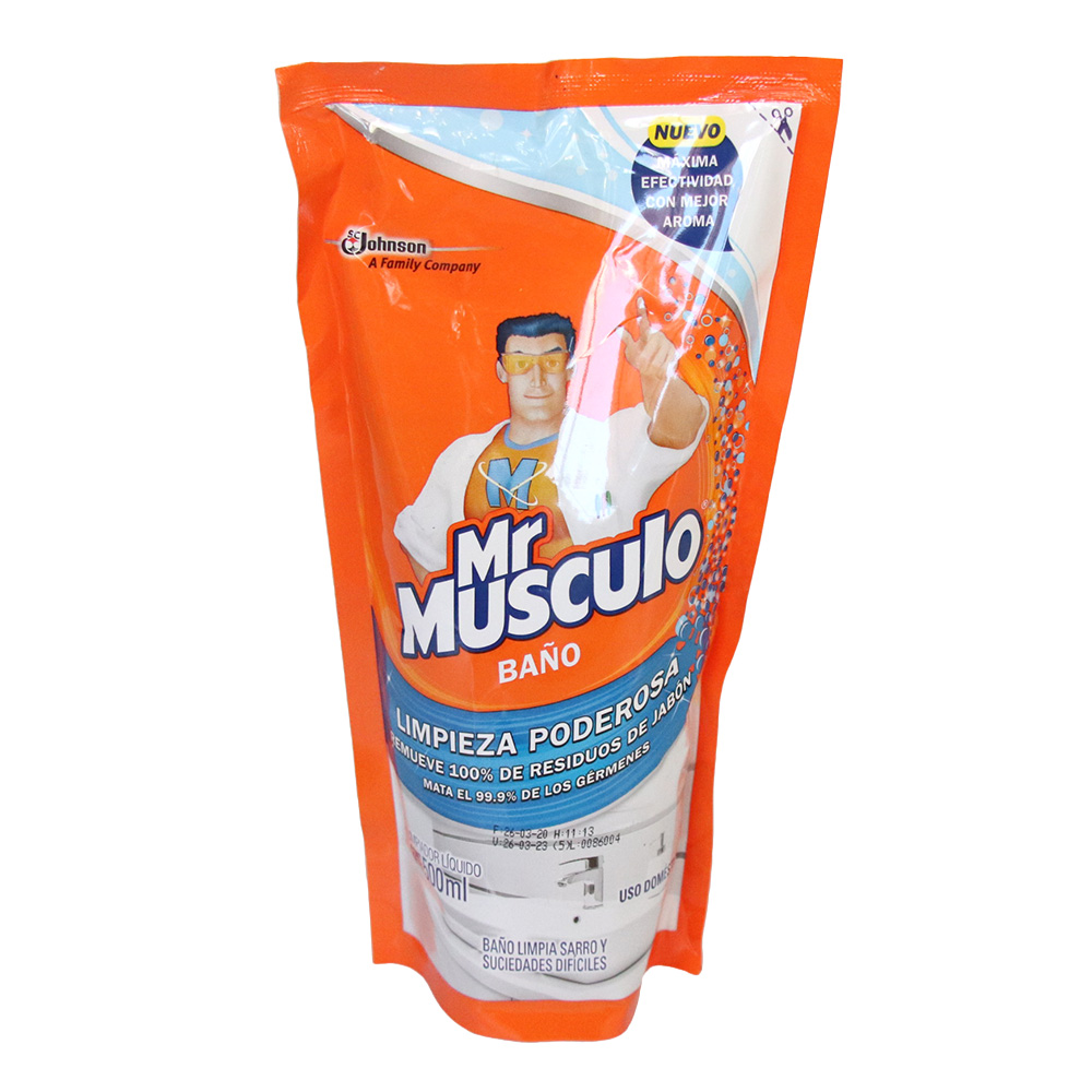 MR MUSCULO BAÑO LIMP/PODE DP*500M